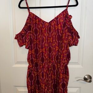 Stylish Women's Cold Shoulder Romper